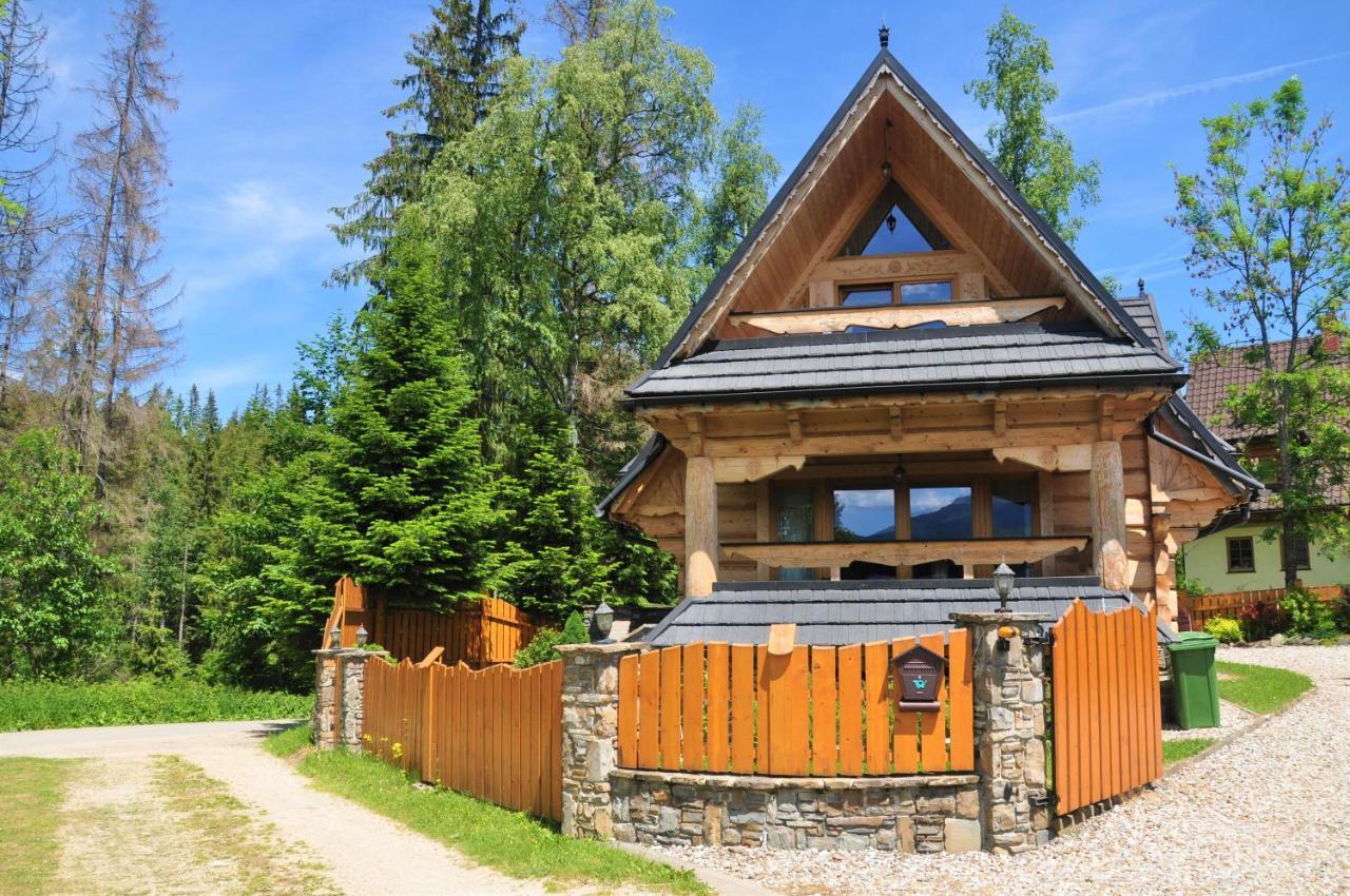 Domek W Roztokach Z Widokiem Na Tatry, Z Sauna コシチェリスコ エクステリア 写真