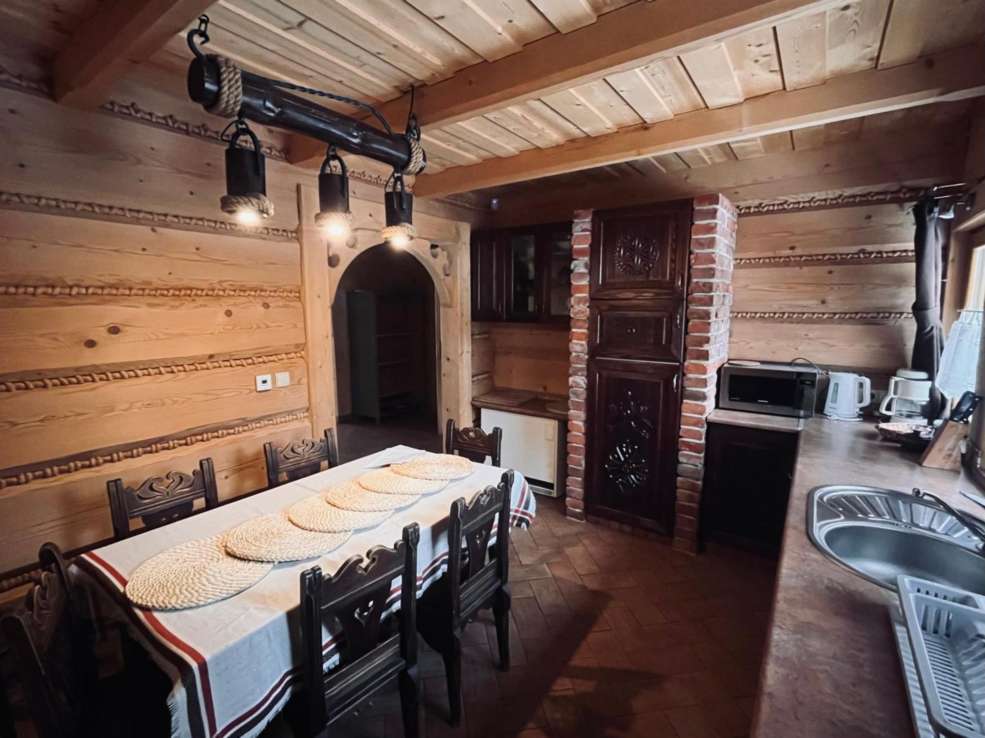 Domek W Roztokach Z Widokiem Na Tatry, Z Sauna コシチェリスコ エクステリア 写真