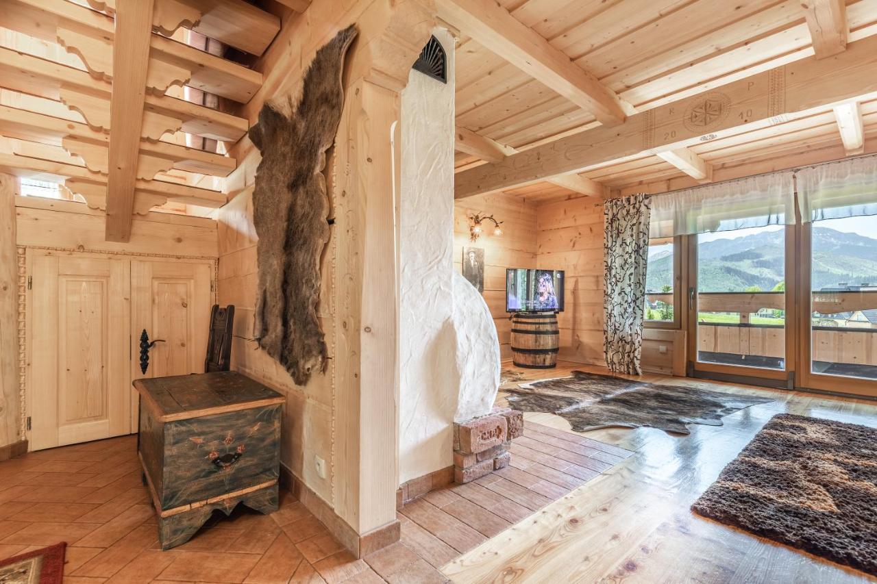 Domek W Roztokach Z Widokiem Na Tatry, Z Sauna コシチェリスコ エクステリア 写真