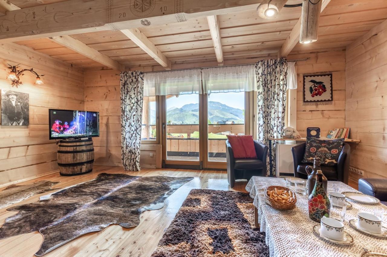 Domek W Roztokach Z Widokiem Na Tatry, Z Sauna コシチェリスコ エクステリア 写真