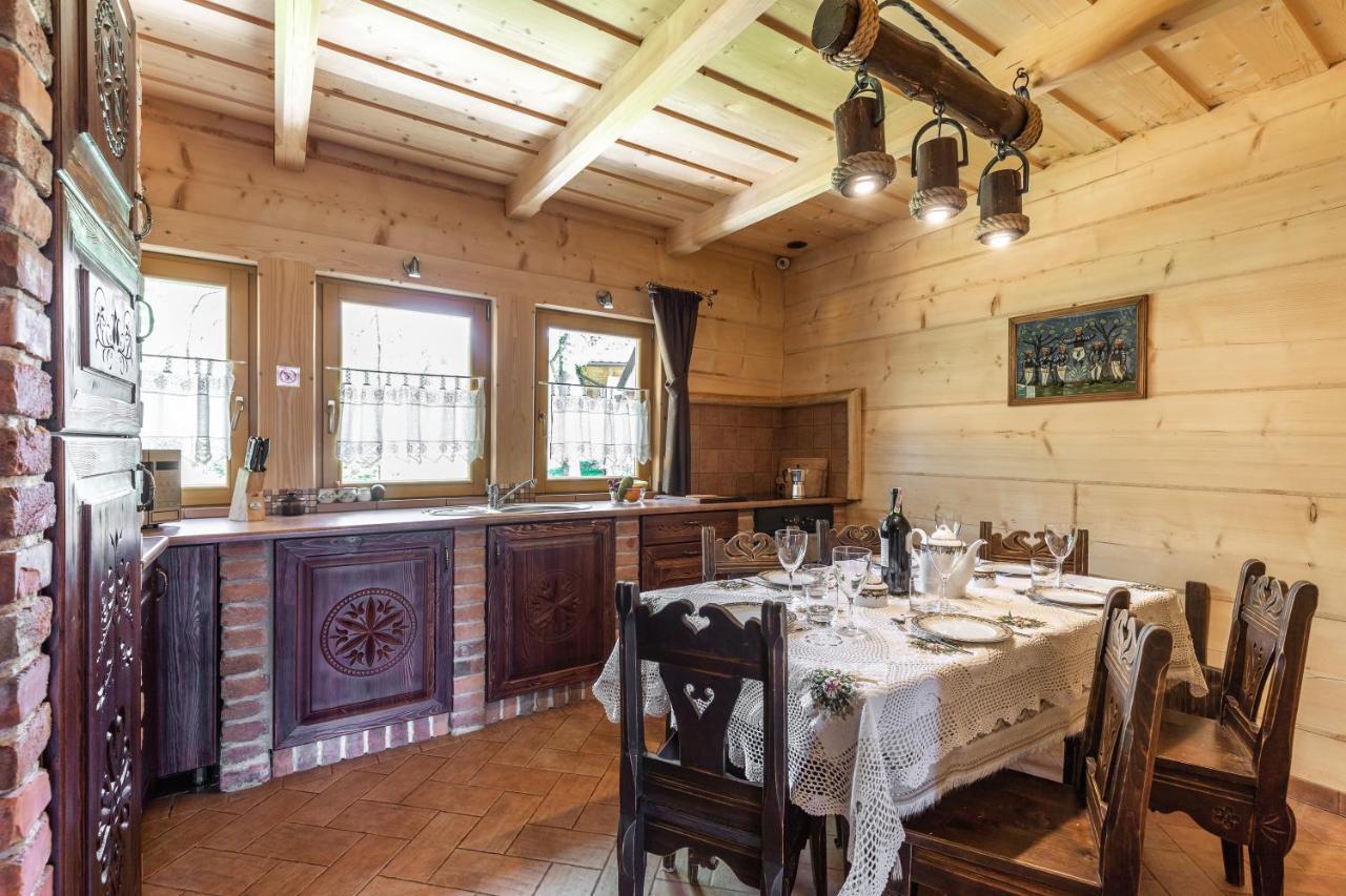 Domek W Roztokach Z Widokiem Na Tatry, Z Sauna コシチェリスコ エクステリア 写真