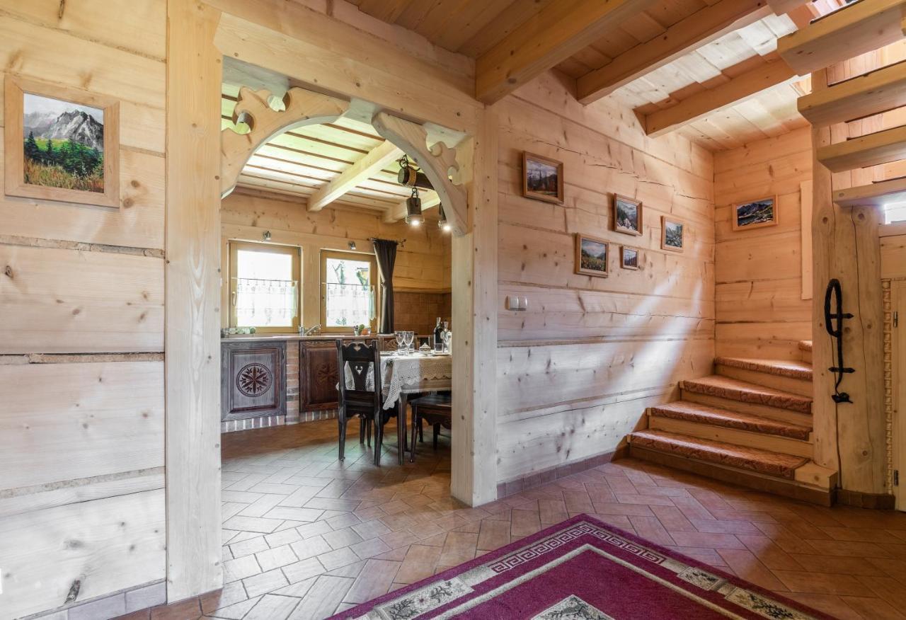 Domek W Roztokach Z Widokiem Na Tatry, Z Sauna コシチェリスコ エクステリア 写真