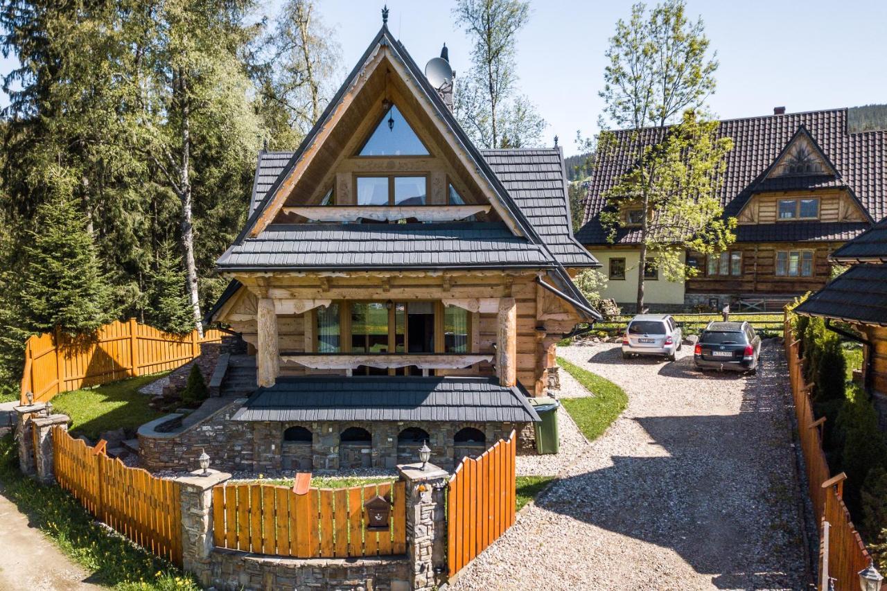 Domek W Roztokach Z Widokiem Na Tatry, Z Sauna コシチェリスコ エクステリア 写真